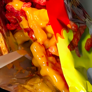 Hot Cheetos w/nacho chesse